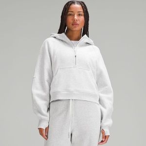 Scuba Oversized Half-Zip Hoodie